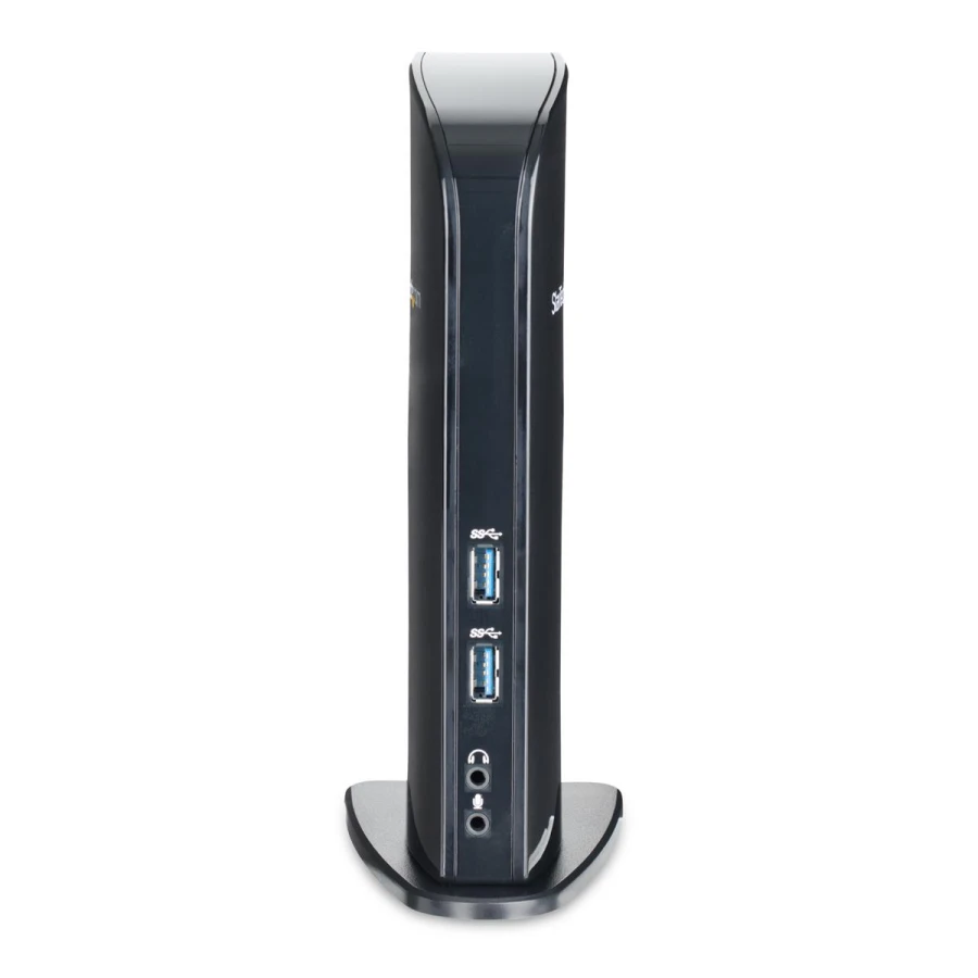 StarTech.com USB 3.0 Docking Station | Dual Displays | HDMI/DVI | für Laptops - inkl. Netzteil