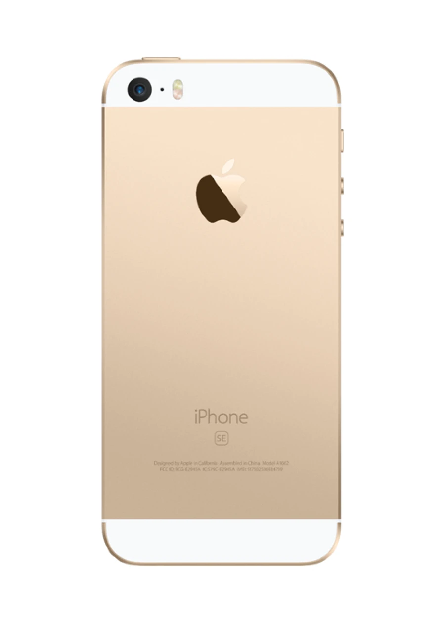 Apple iPhone SE 64GB Gold Smartphone ohne Simlock A1723 Akzeptabel